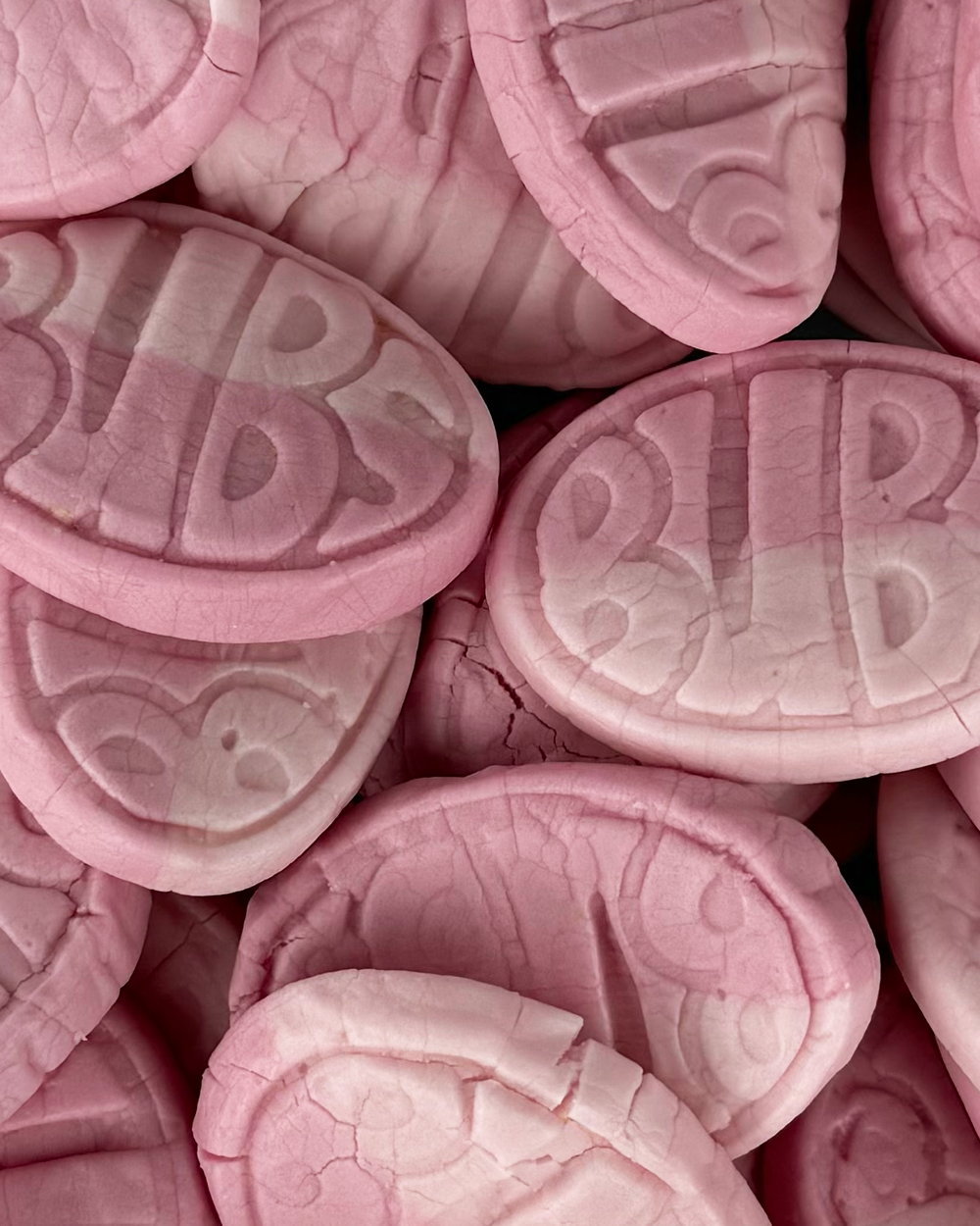 BUBS Wild Strawberry & Pomegranate Ovals