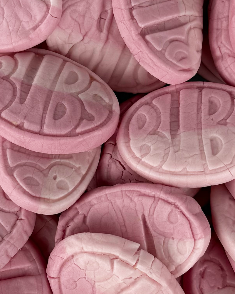 BUBS Wild Strawberry & Pomegranate Ovals