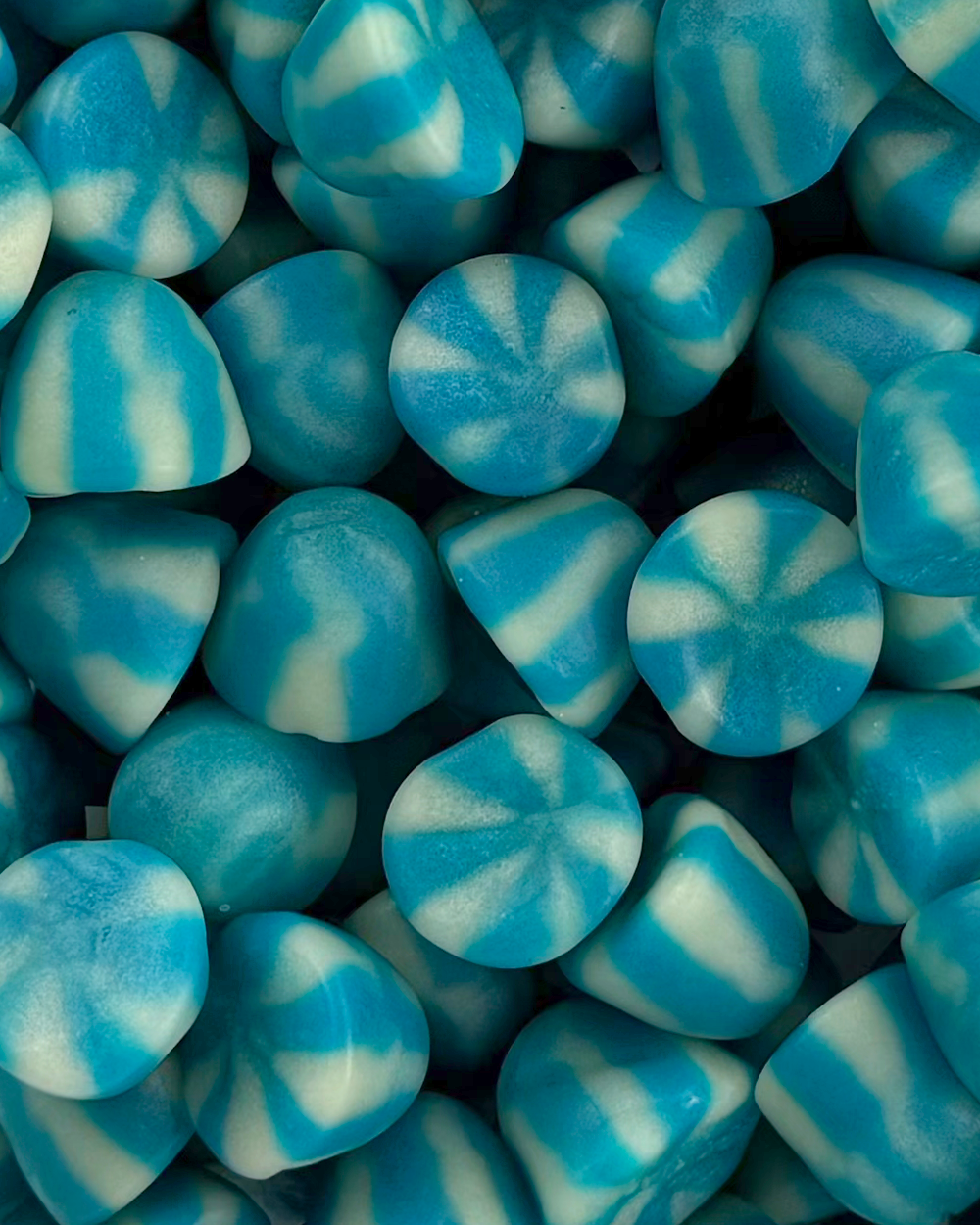 Blue Raspberry Twist Kisses