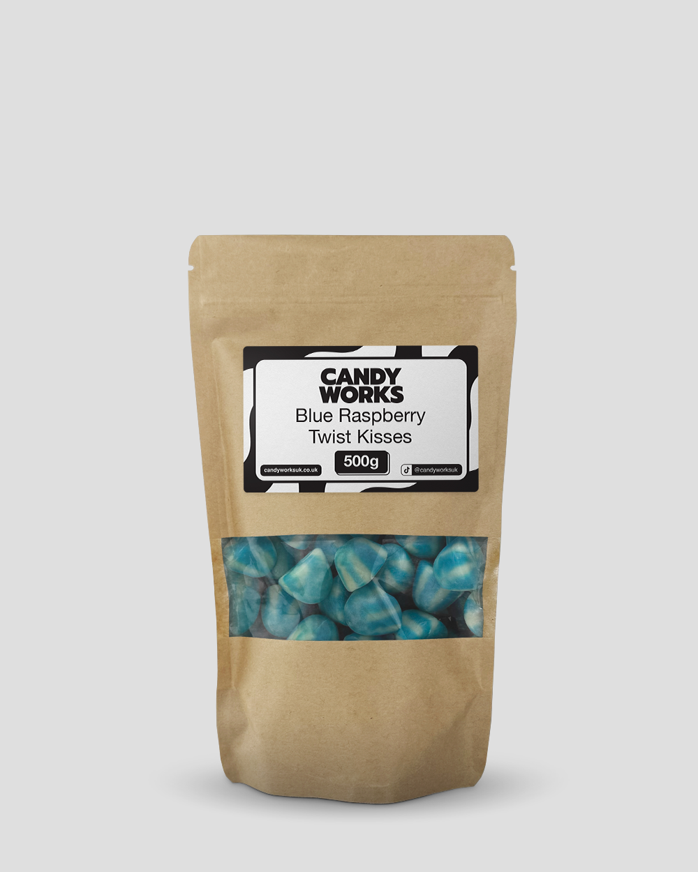 Blue Raspberry Twist Kisses