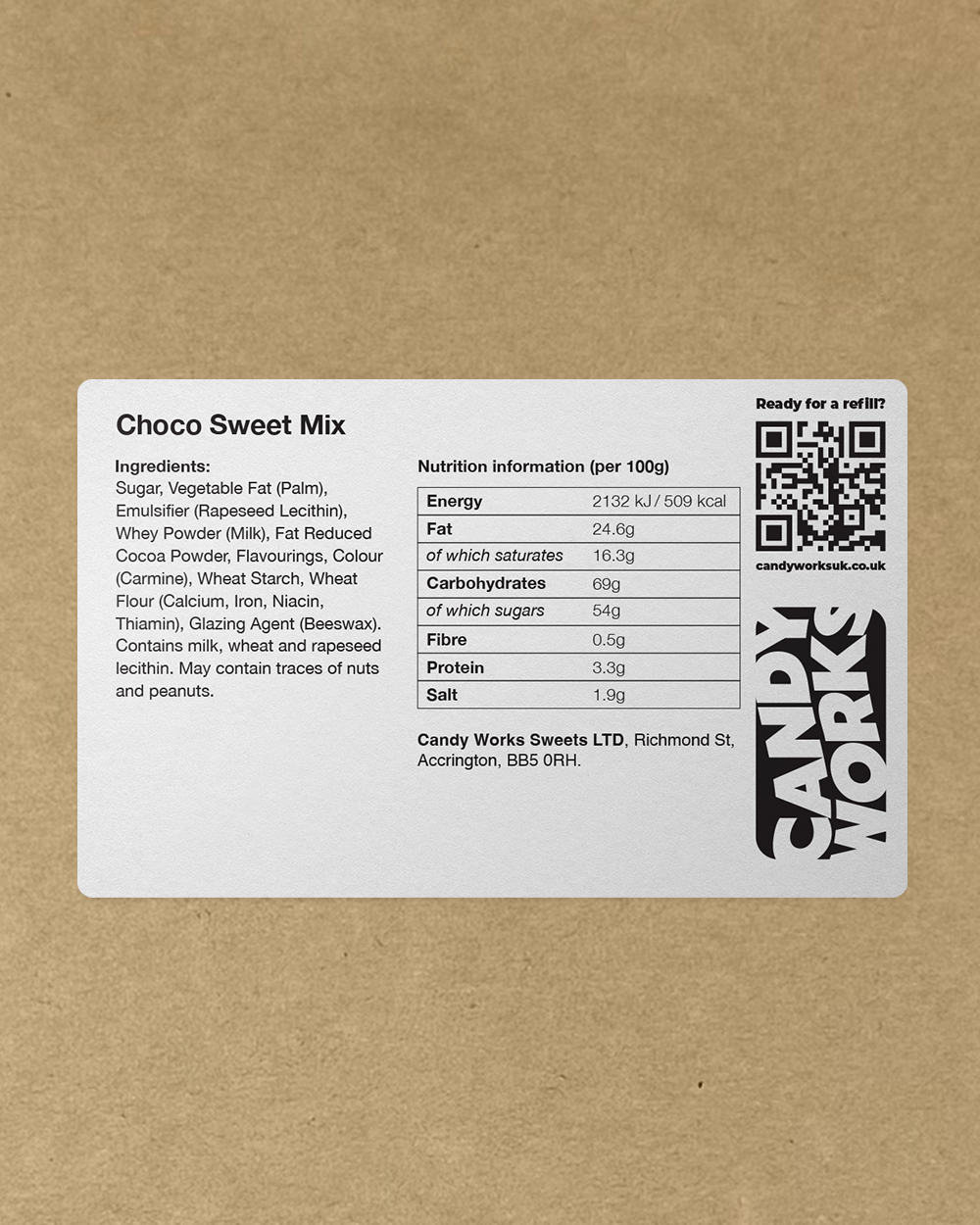Candy Works Choco and Sour Mix Bundle (2KG)