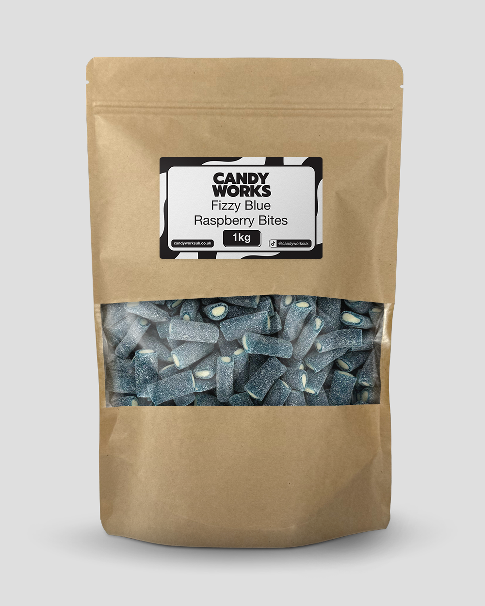 Fizzy Blue Raspberry Bites