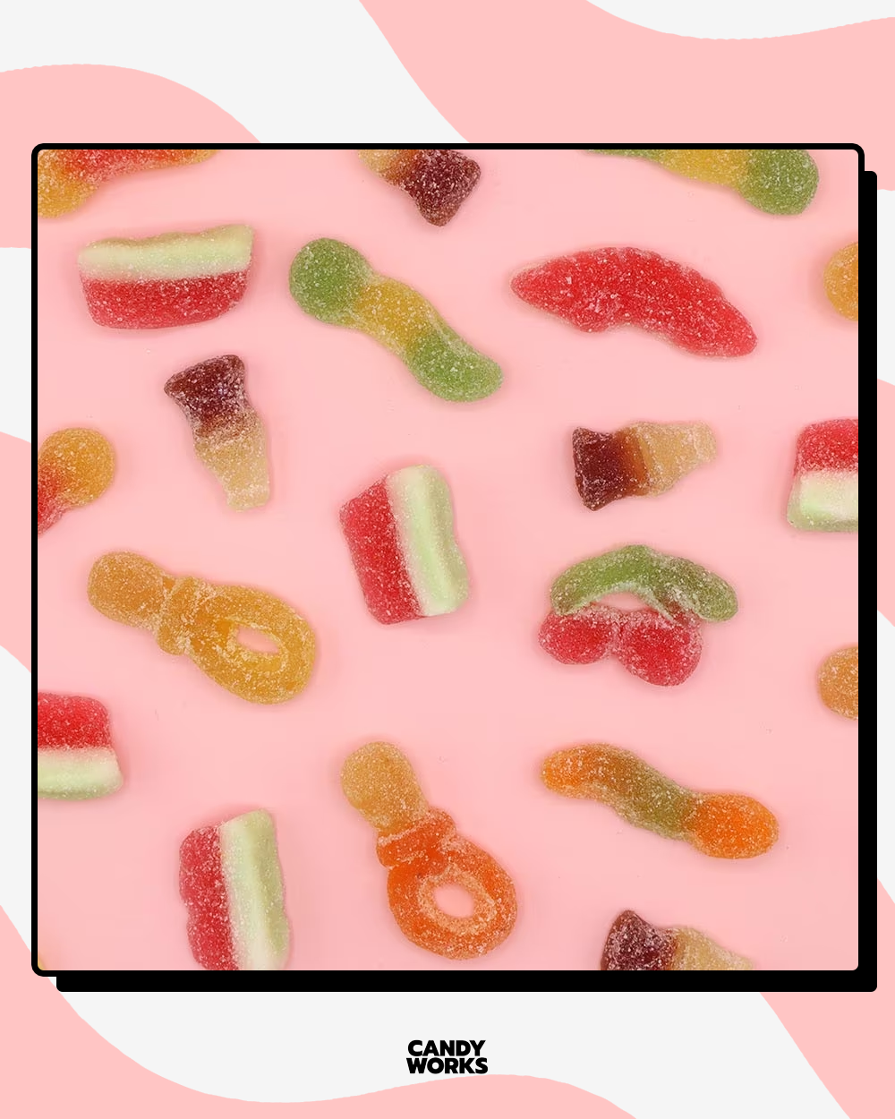 Candy Works Fizzy Sweet Mix