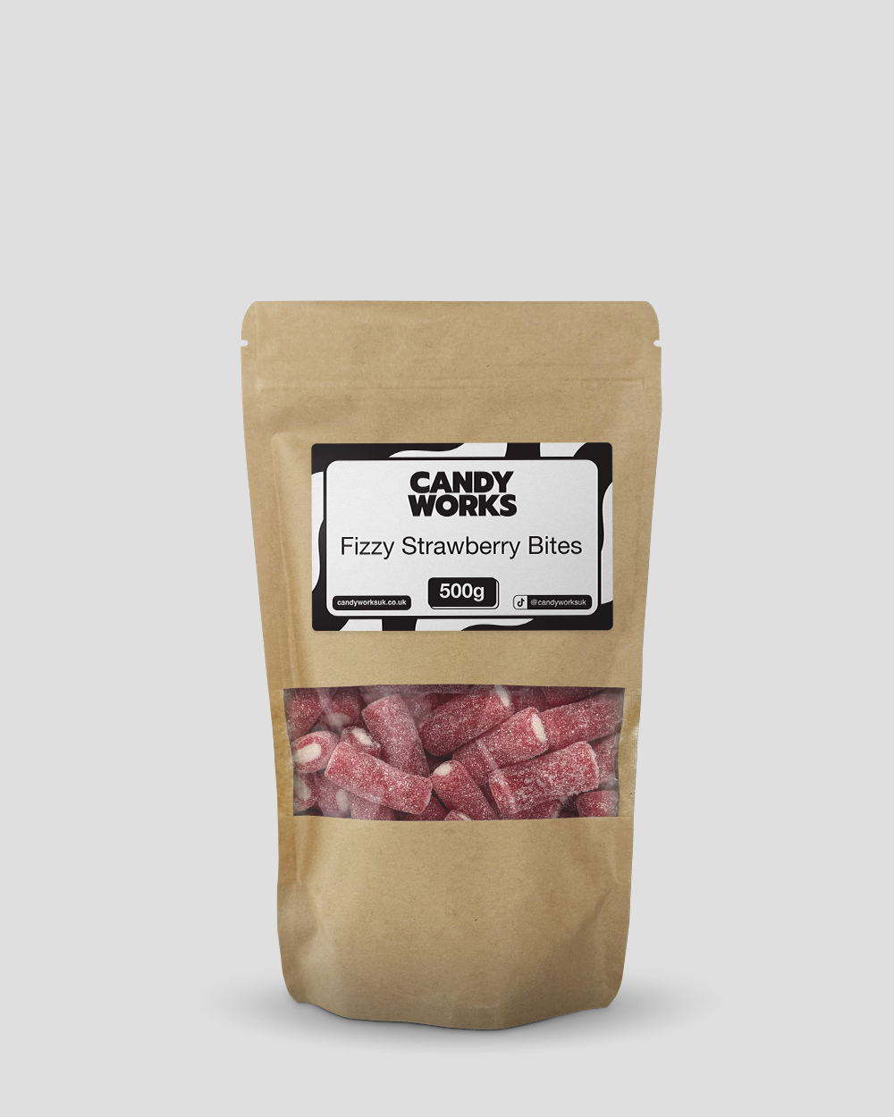 Fizzy Strawberry Bites