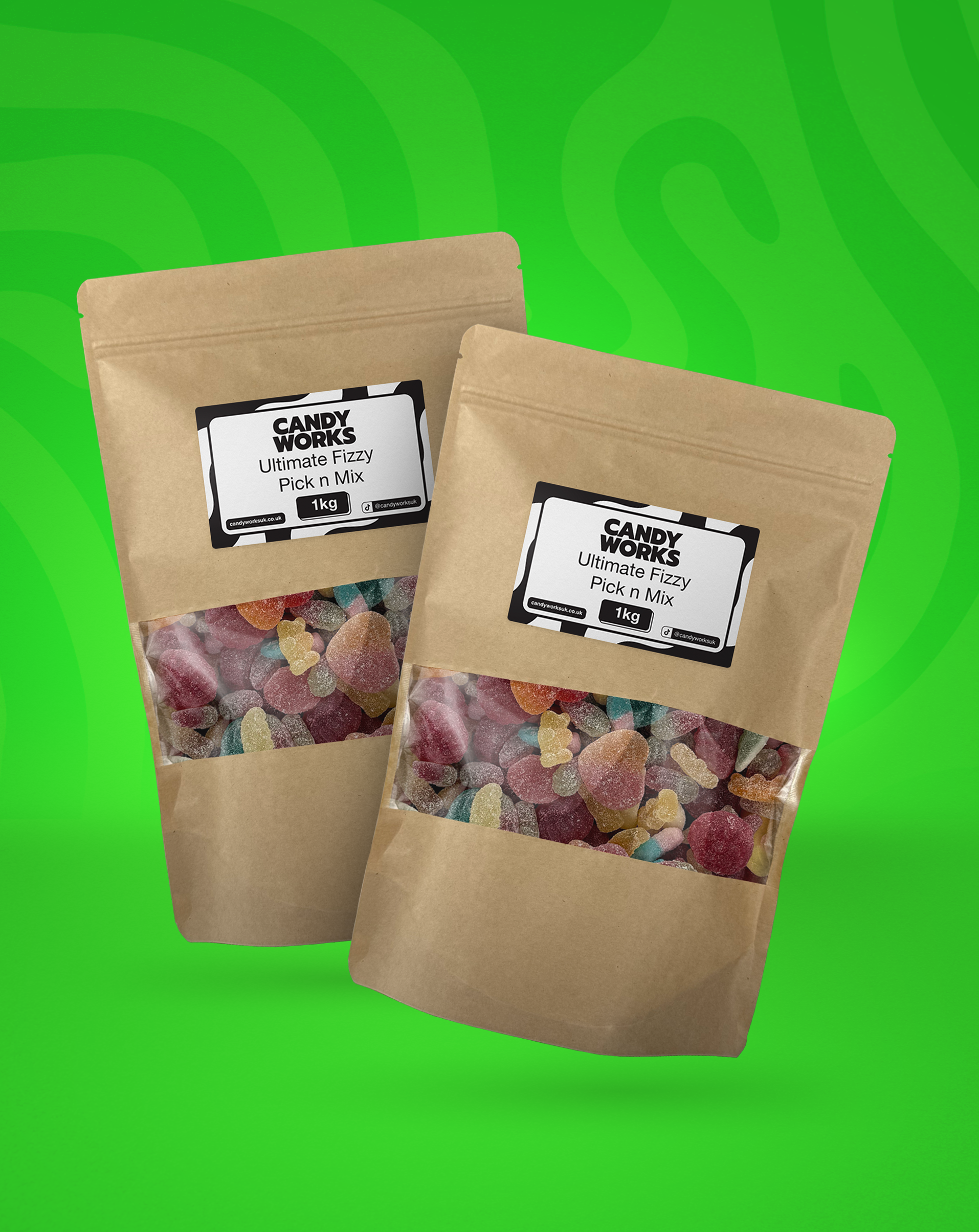 Candy Works Ultimate Fizzy Mix Bundle (2KG)