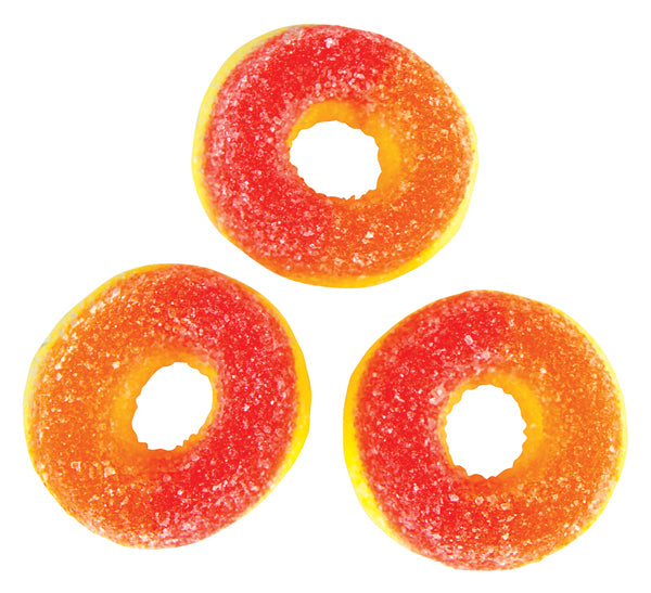 Gummy Mini Peach Rings