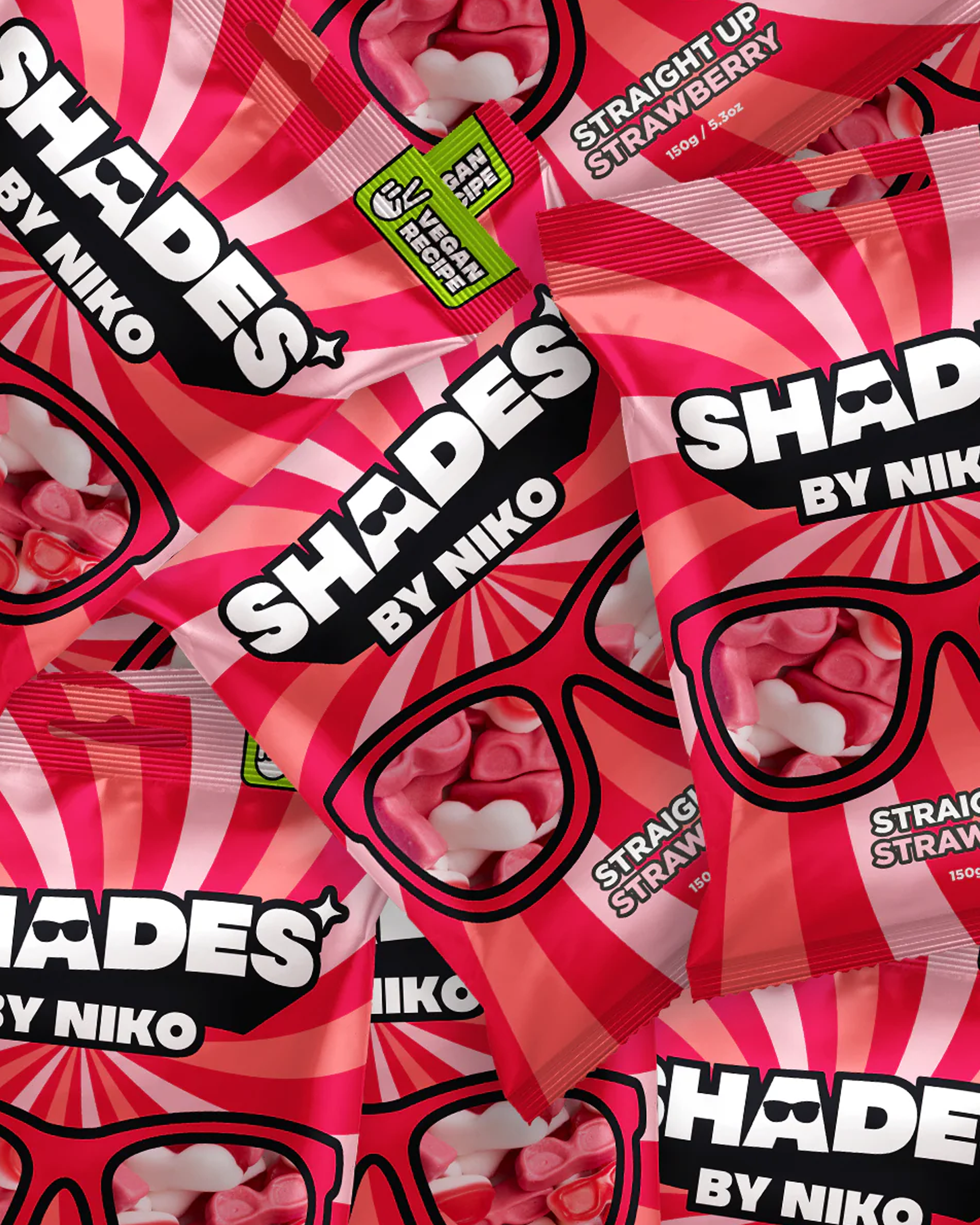 Shades by Niko - Straight Up Strawberry
