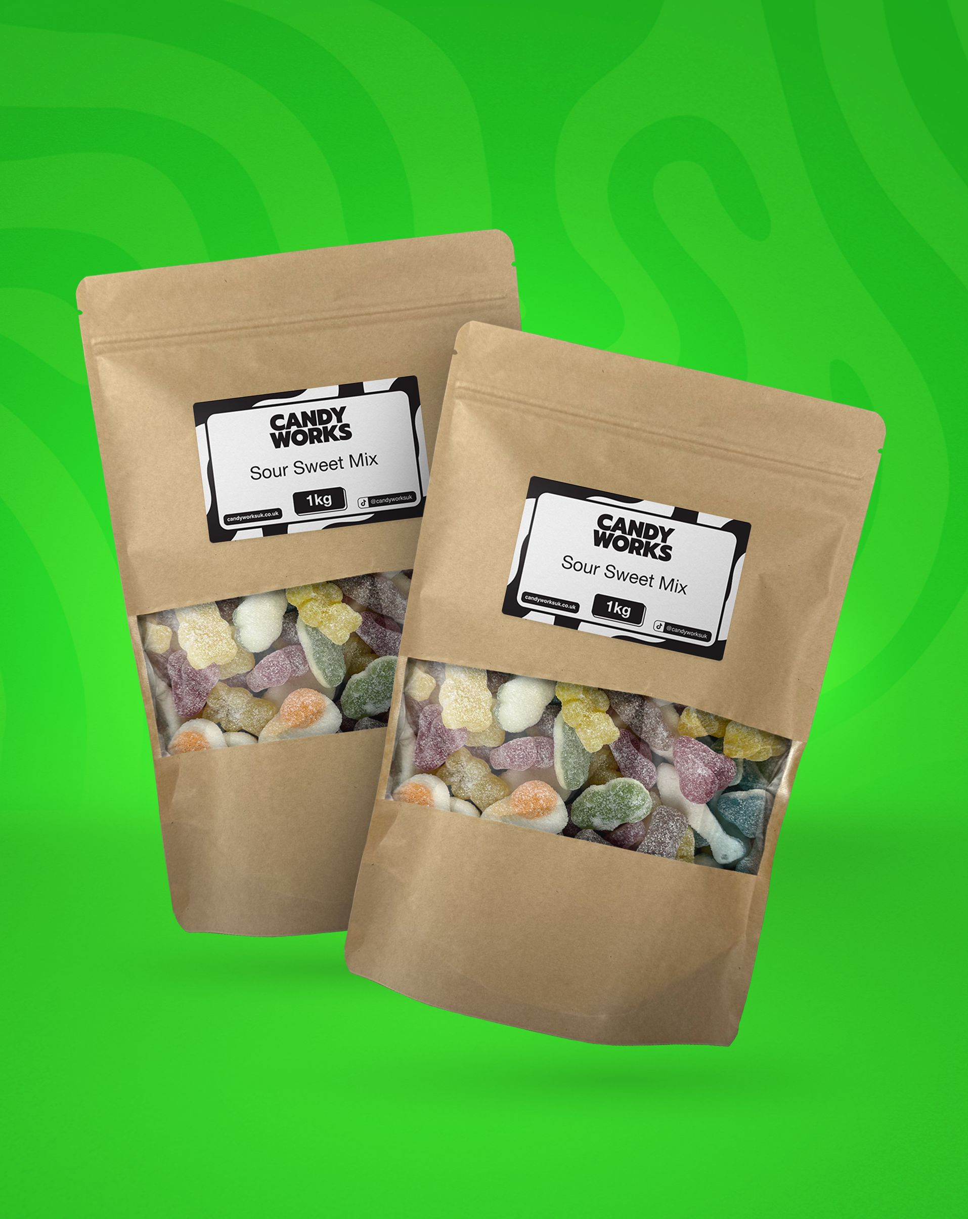 Candy Works Sour Sweet Mix Bundle (2KG)