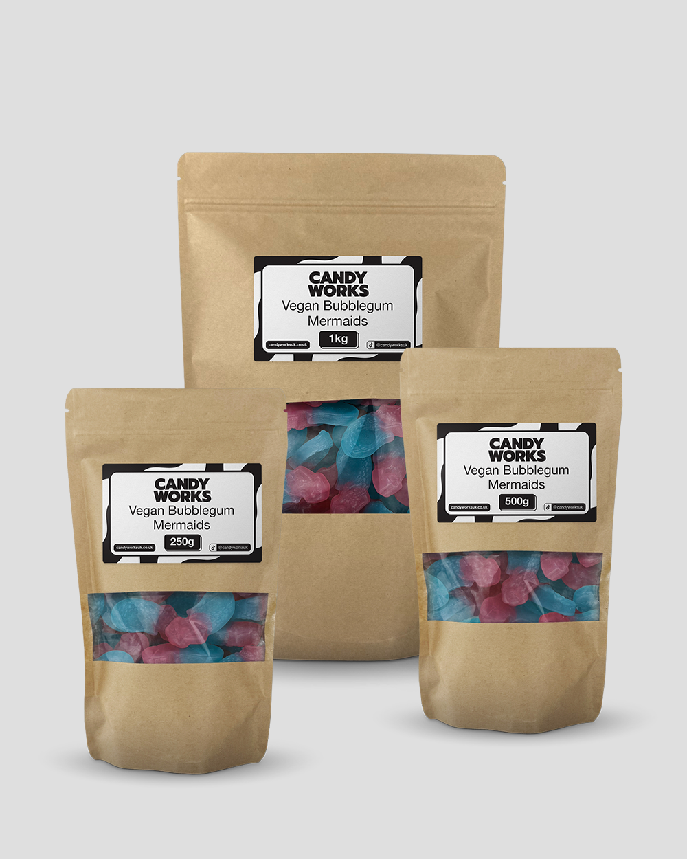 Vegan Bubblegum Mermaids
