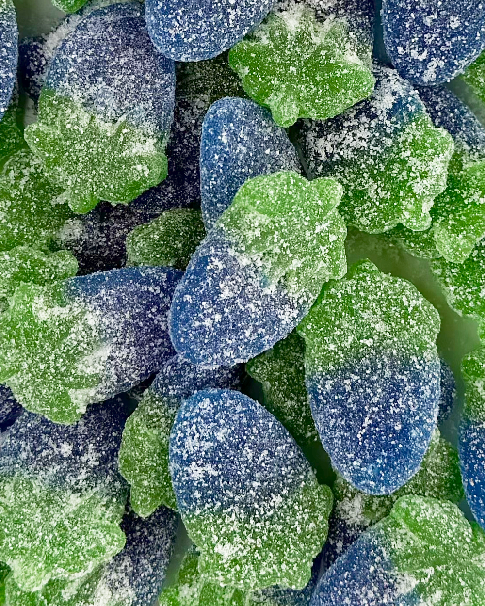 Vegan Fizzy Blue Raspberries