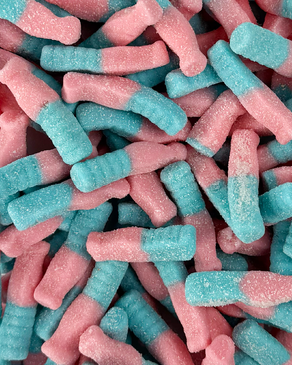 Vegan Fizzy Bubblegum Bottles
