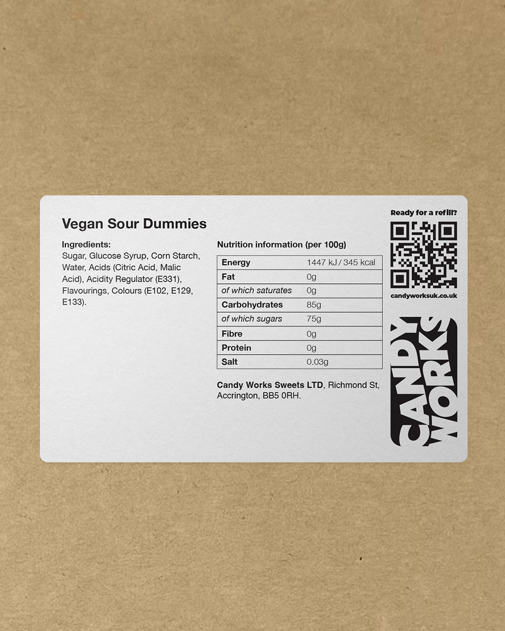 Vegan Sour Dummies